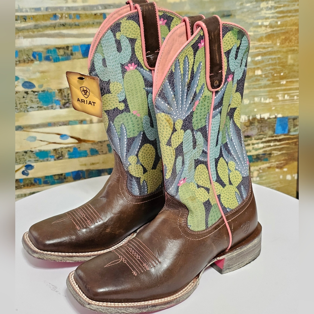 Ariat Women's Pendleton Circuit Savanna Western Boot Size 7 New